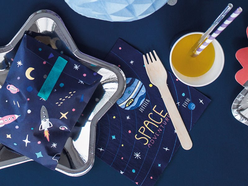 Servetten Space 33cm 20st van Partydeco koop je bij Partywinkel