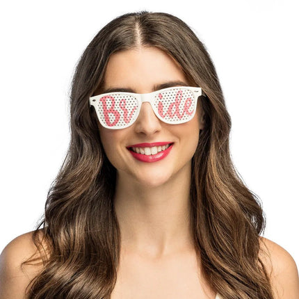 Set 3 partybrillen Bride to be (bride en team bride) van Boland koop je bij Partywinkel