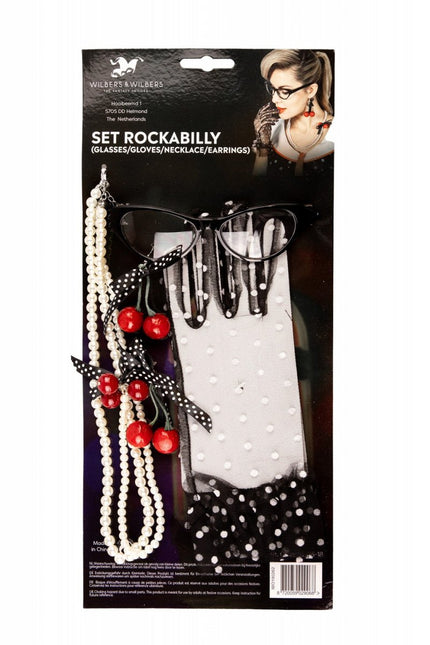 Rock N Roll 50S Accessoireset 4 delig van Wilbers & Wilbers koop je bij Partywinkel