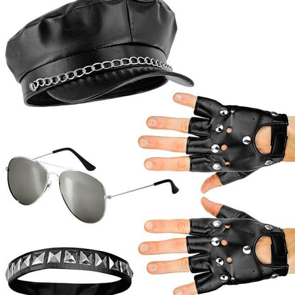 Set Rocker / Biker van Widmann koop je bij Partywinkel