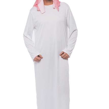 Sheikh Kostuum Wit van Partychimp koop je bij Partywinkel