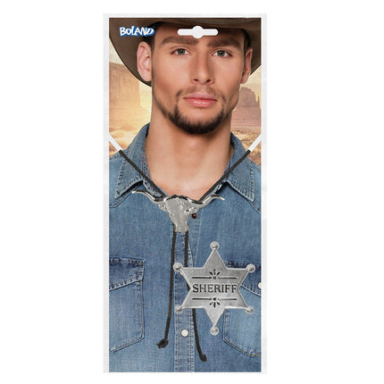 Sheriff Badge en Ketting van Boland koop je bij Partywinkel