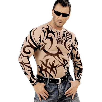 Shirt Tattoo Doorns van Widmann koop je bij Partywinkel