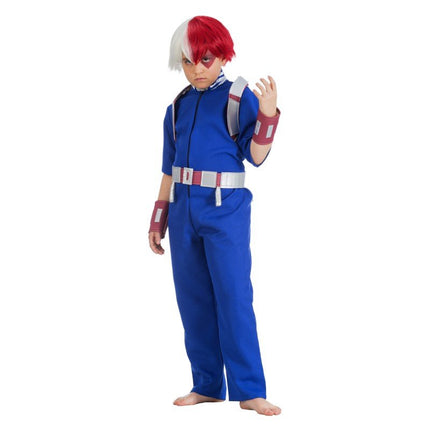 Shoto Todoroki Kostuum Jongen 4 delig van CHAKS koop je bij Partywinkel