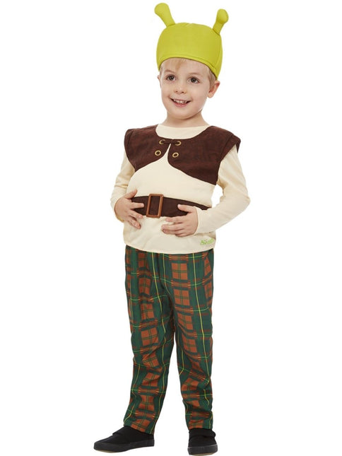 Shrek Kostuum Jongen 3 delig van Smiffys koop je bij Partywinkel