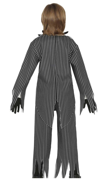 Skelet Halloween Kostuum Kind Zwart Wit van Fiestas Guirca koop je bij Partywinkel