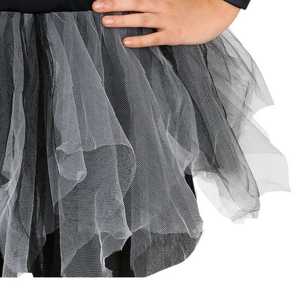 Skelet Halloween Kostuum Meisje Capuchon van Fiestas Guirca koop je bij Partywinkel
