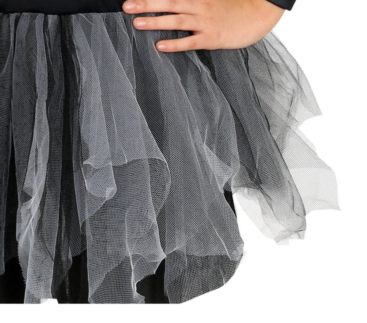 Skelet Halloween Kostuum Meisje Capuchon van Fiestas Guirca koop je bij Partywinkel