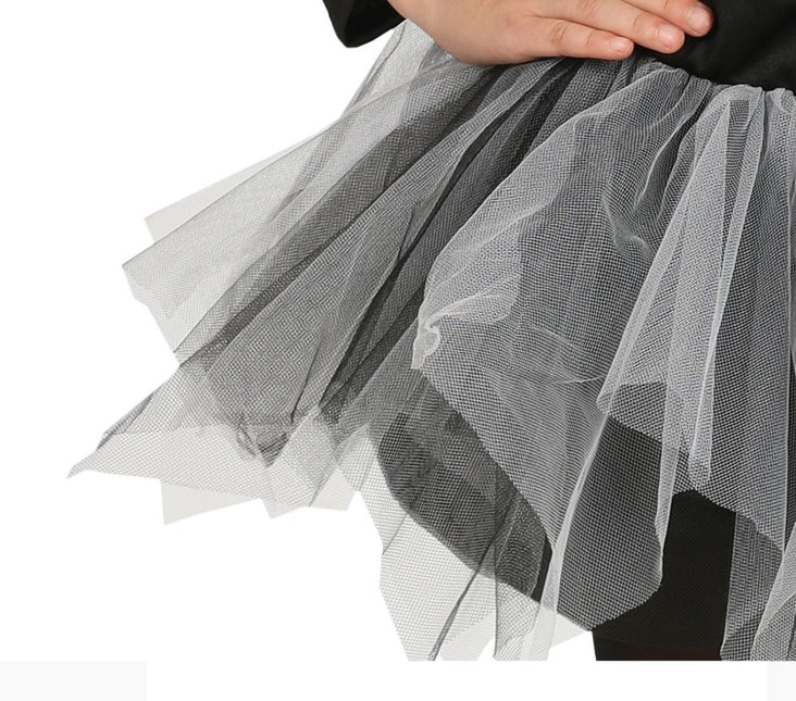 Skelet Halloween Kostuum Meisje tutu van Fiestas Guirca koop je bij Partywinkel