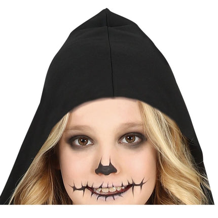 Skelet Halloween Kostuum Meisje Zwart van Fiestas Guirca koop je bij Partywinkel
