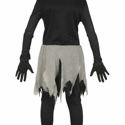 Skelet Halloween Kostuum Meisje Zwart van Fiestas Guirca koop je bij Partywinkel