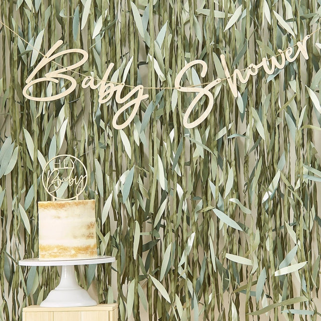Slinger Baby Shower Hout 2m van Ginger Ray koop je bij Partywinkel