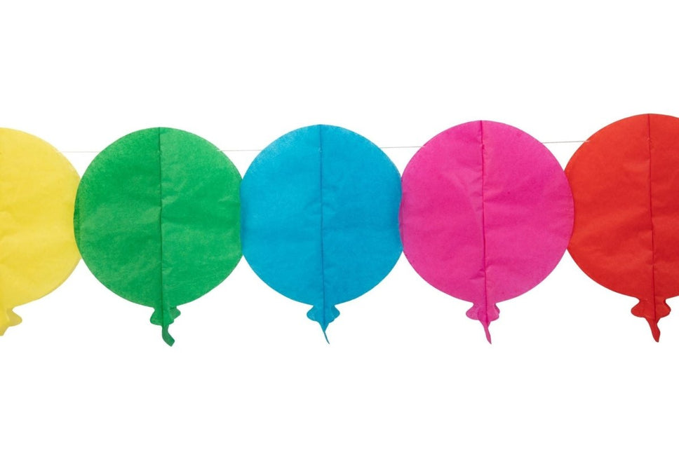 Slinger Ballonnen Gekleurd 6m van WeFiesta koop je bij Partywinkel