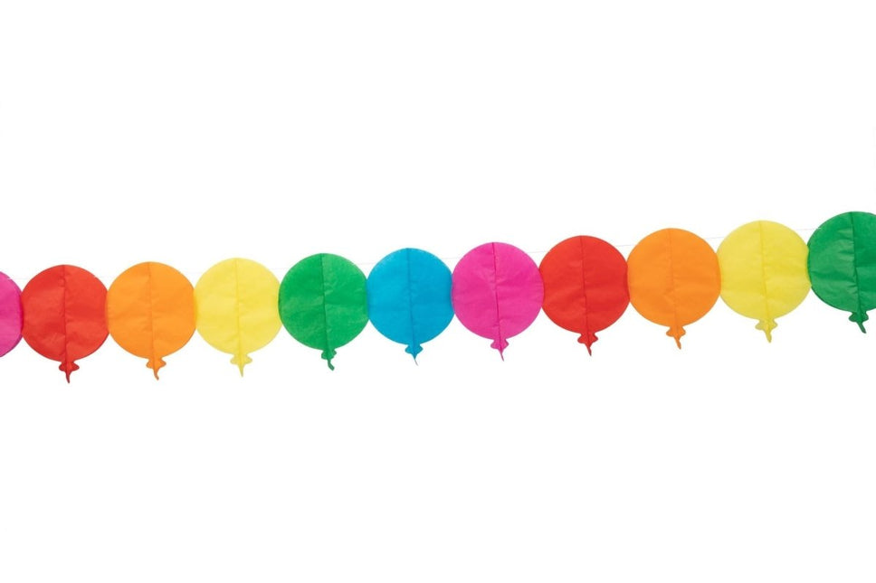 Slinger Ballonnen Gekleurd 6m van WeFiesta koop je bij Partywinkel