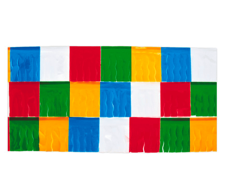 Slinger Franjes Meerkleurig 25m van Fiestas Guirca koop je bij Partywinkel