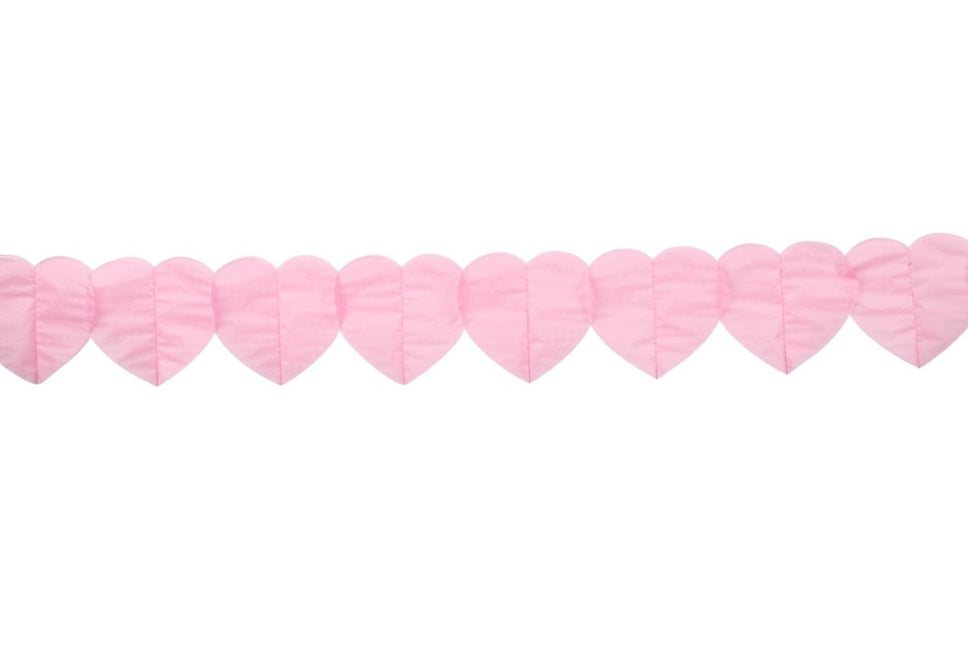 Slinger Hartjes Licht Roze 6m van WeFiesta koop je bij Partywinkel
