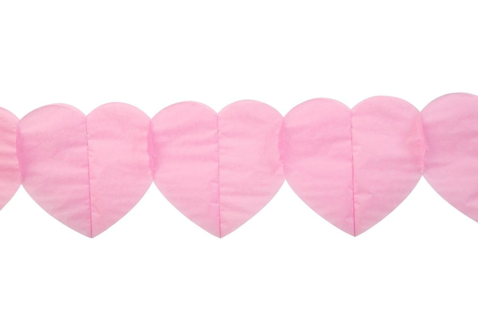 Slinger Hartjes Licht Roze 6m van WeFiesta koop je bij Partywinkel