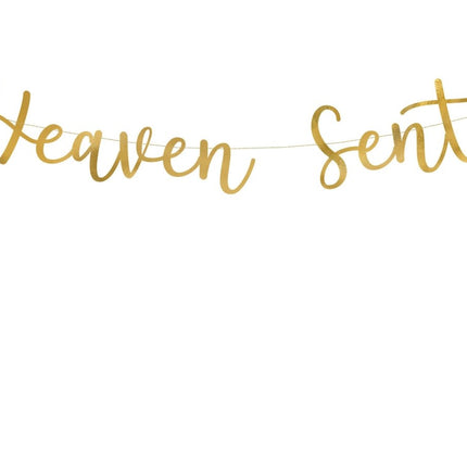 Slinger Heaven Sent Goud 85cm van Partydeco koop je bij Partywinkel