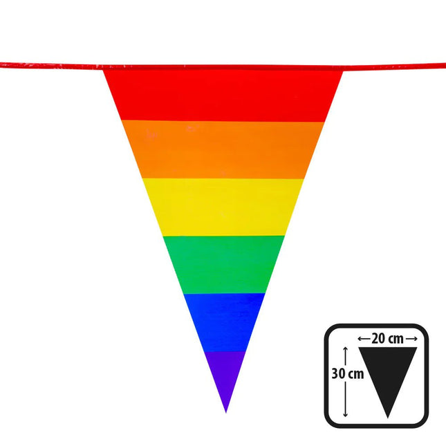 Slinger Regenboog Pride 10m van Boland koop je bij Partywinkel