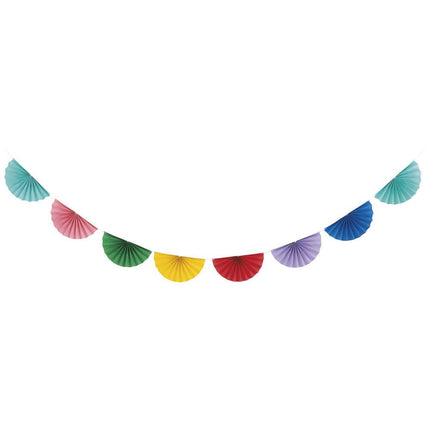 Slinger Waaiers Regenboog 2,5m van Unique koop je bij Partywinkel