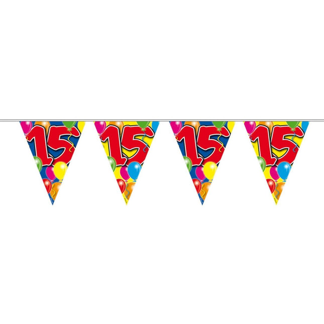 Slingers 15 Jaar 10m van Folat koop je bij Partywinkel