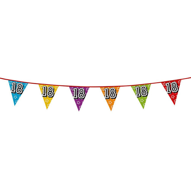 Slingers 18 Jaar Glitter 8m van Boland koop je bij Partywinkel