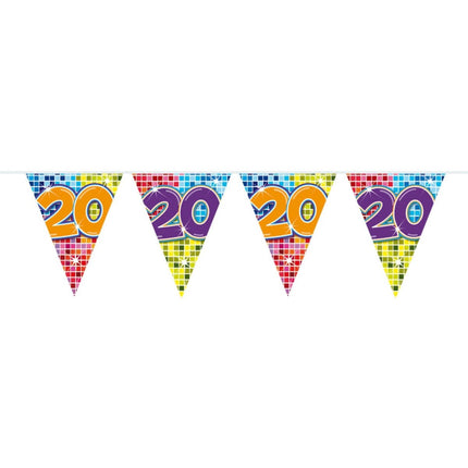 Slingers 20 Jaar Mini 3m van Folat koop je bij Partywinkel