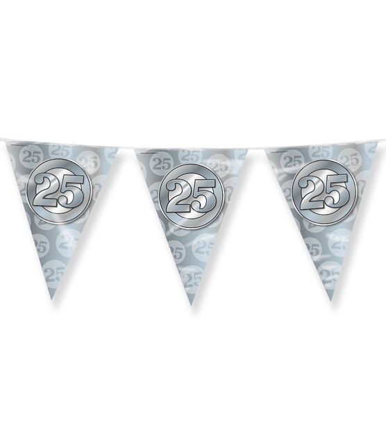 Slingers 25 Jaar Getrouwd 10m van Paper Dreams koop je bij Partywinkel