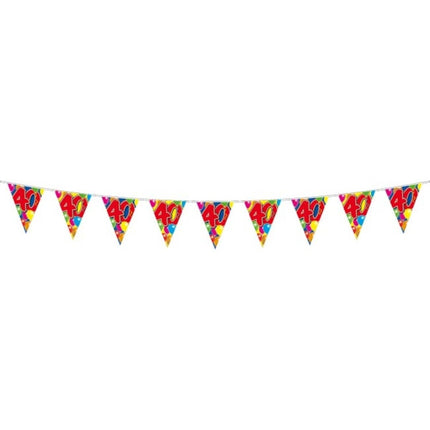 Slingers 40 Jaar 10m van Folat koop je bij Partywinkel