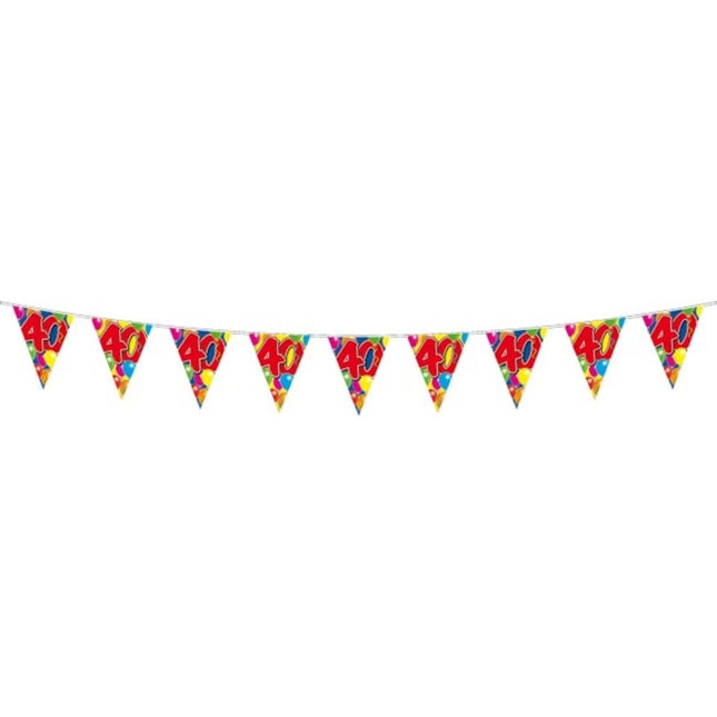 Slingers 40 Jaar 10m van Folat koop je bij Partywinkel