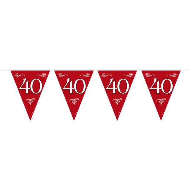 Slingers 40 Jarig Jubileum 10m van Folat koop je bij Partywinkel