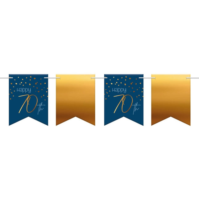 Slingers 70 Jaar Blauw 6m van Folat koop je bij Partywinkel
