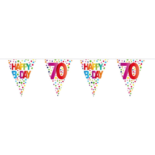 Slingers 70 Jaar Stippen 10m van Folat koop je bij Partywinkel