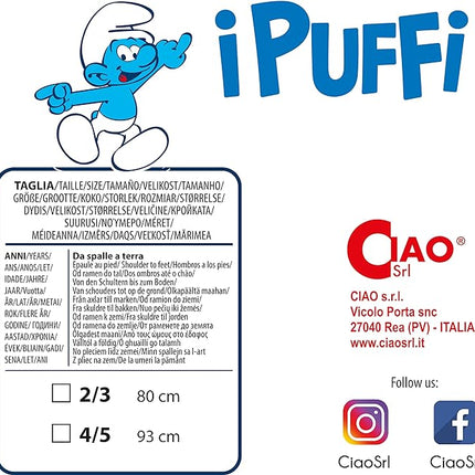 Smurf Babykostuum van Ciao International koop je bij Partywinkel