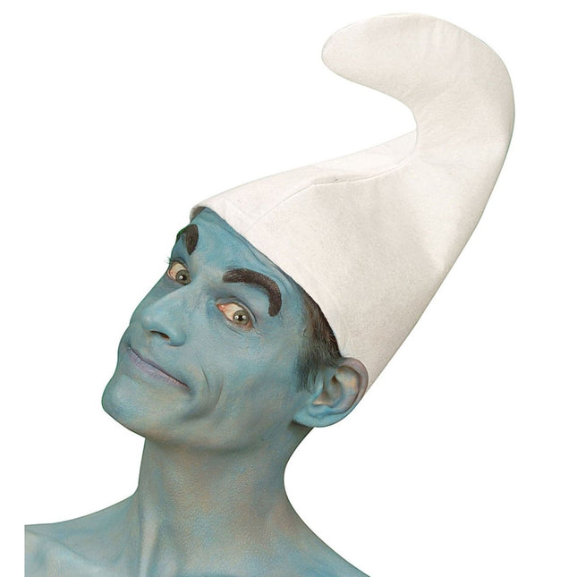 Smurfen Muts Wit van Widmann koop je bij Partywinkel