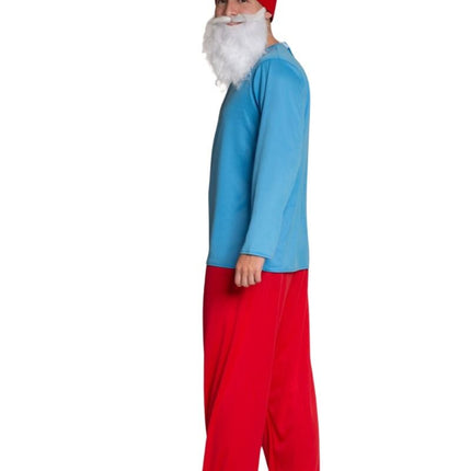 Smurfen Pak Rood Blauw Groot van Partychimp koop je bij Partywinkel