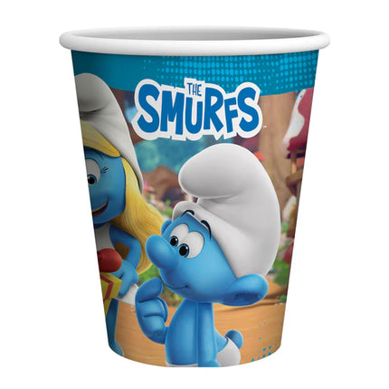 Smurfs Cups, 250 ml, Set of 8
