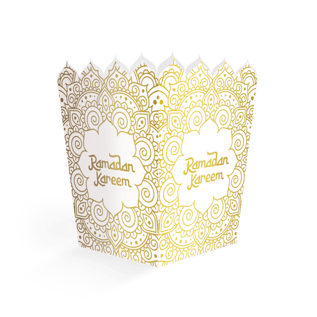 Snackboxen Ramadan Kareem 10,5cm 8st van WeFiesta koop je bij Partywinkel