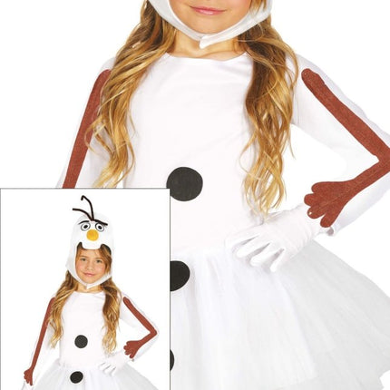 Sneeuwpop Jurkje Meisje van Fiestas Guirca koop je bij Partywinkel