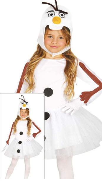 Sneeuwpop Jurkje Meisje van Fiestas Guirca koop je bij Partywinkel