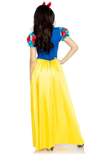 Sneeuwwitje Jurk Blauw Geel Dames Leg Avenue van Leg Avenue koop je bij Partywinkel