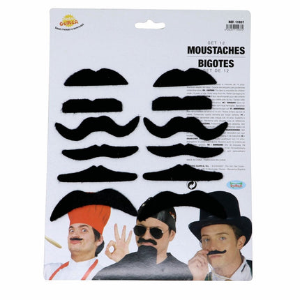 Snorren Set 12st van Fiestas Guirca koop je bij Partywinkel