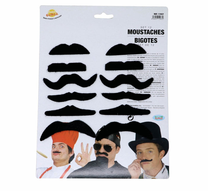 Snorren Set 12st van Fiestas Guirca koop je bij Partywinkel