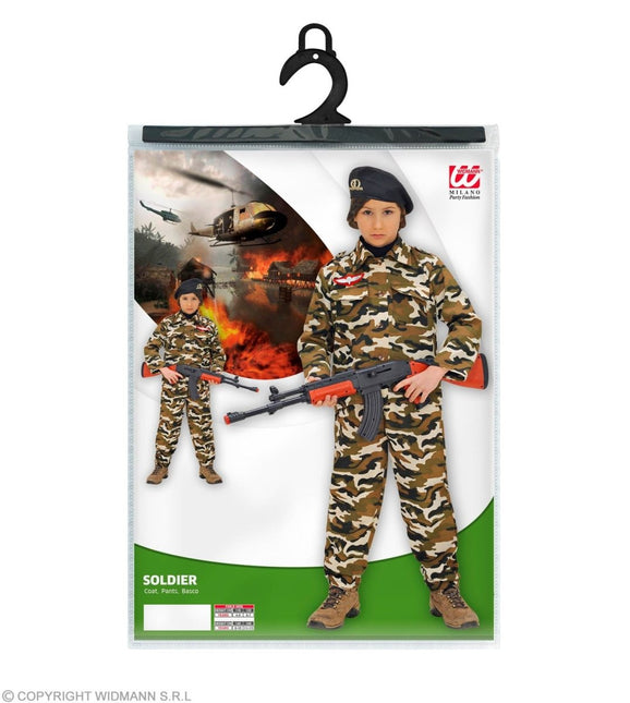 Soldaat Kostuum Kind 3 delig van Widmann koop je bij Partywinkel