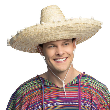 Sombrero Ernesto naturel van Boland koop je bij Partywinkel