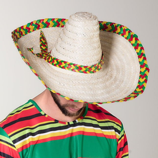 Sombrero Fiesta 48cm van Boland koop je bij Partywinkel