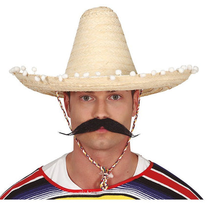 Sombrero Wit 45cm van Fiestas Guirca koop je bij Partywinkel