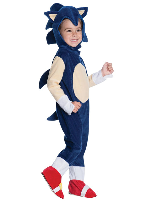 Sonic Jumpsuit Kostuum van Rubies koop je bij Partywinkel