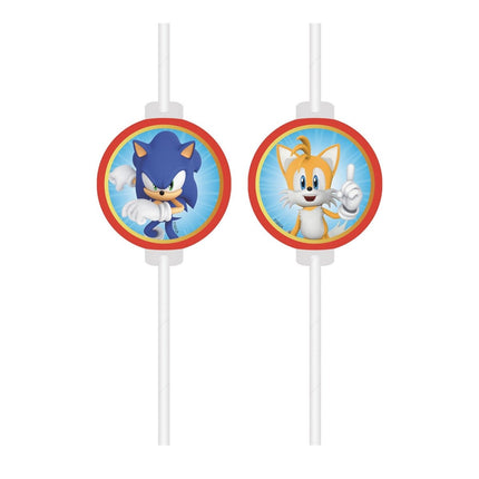 Sonic Rietjes Papier 4st van Procos koop je bij Partywinkel