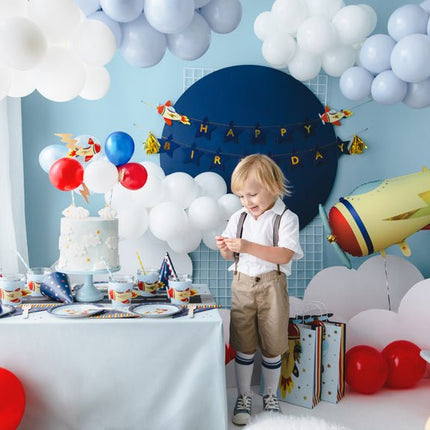 Space Bekerhulzen 23cm 6st van Partydeco koop je bij Partywinkel